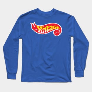 Vintage Collector - HotWheels style Long Sleeve T-Shirt